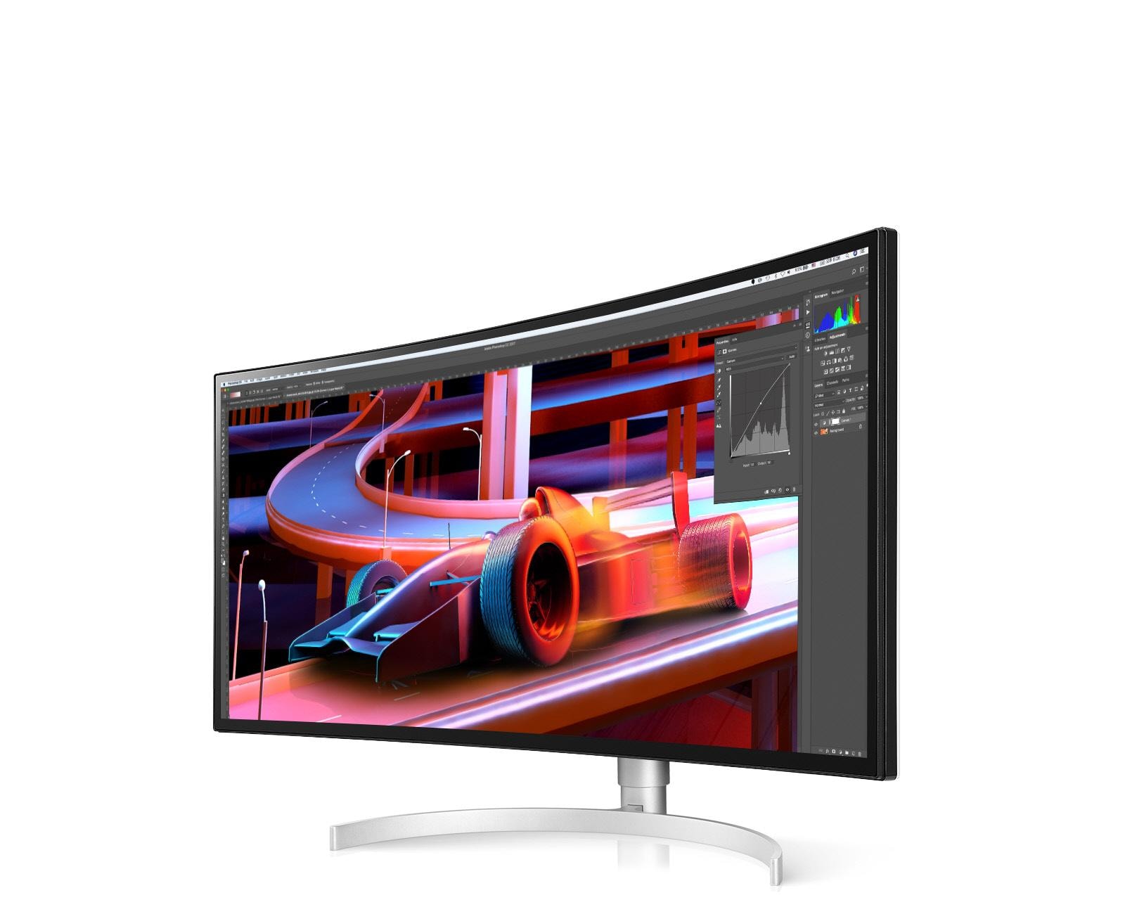 LG 34 inch Class Curved 21:9 UltraWide ®QHD (3440 x 1440) Nano IPS